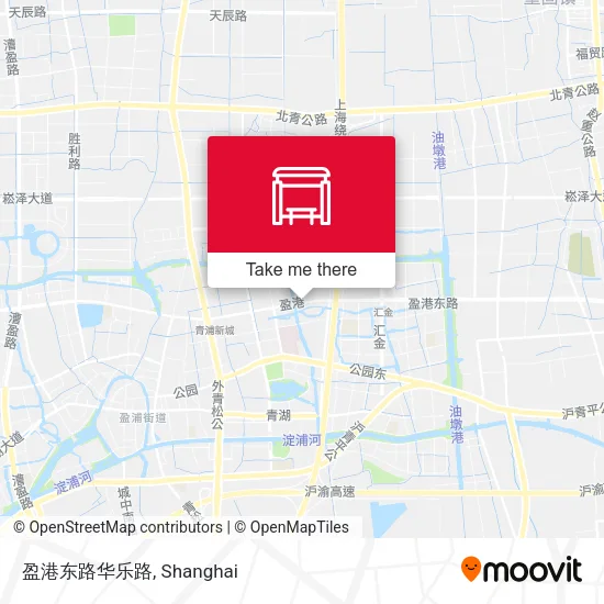 盈港东路华乐路 map