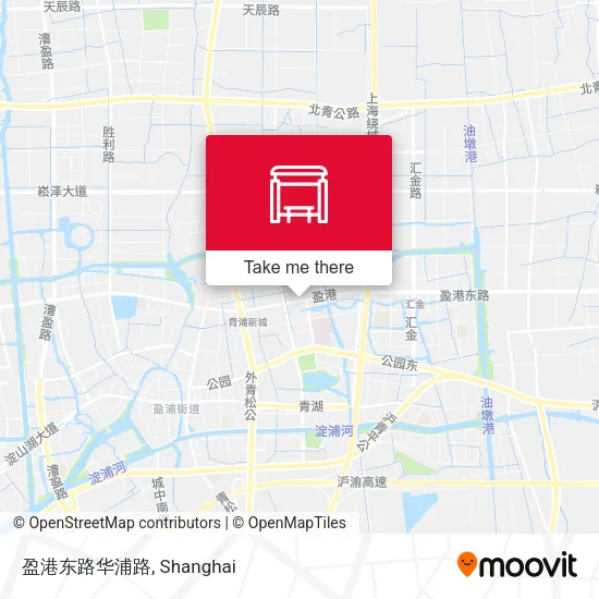 盈港东路华浦路 map
