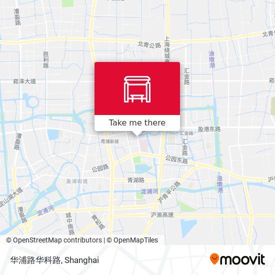 华浦路华科路 map
