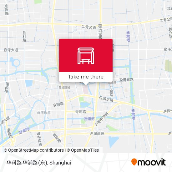 华科路华浦路(东) map