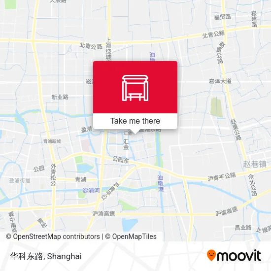 华科东路 map