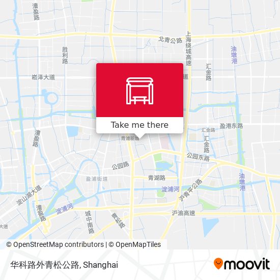 华科路外青松公路 map
