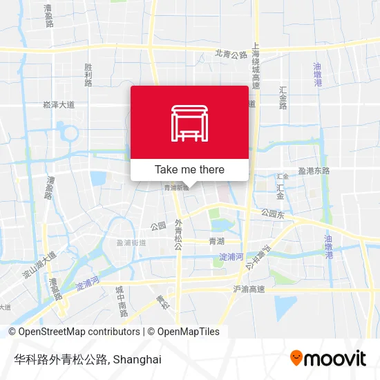 华科路外青松公路 map