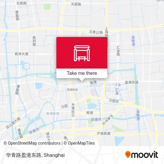 华青路盈港东路 map