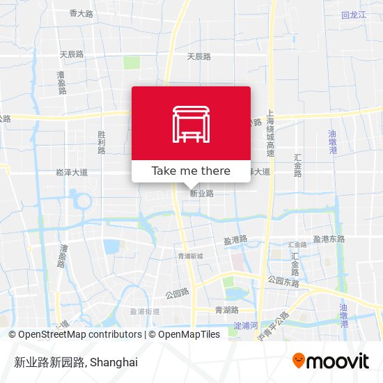 新业路新园路 map