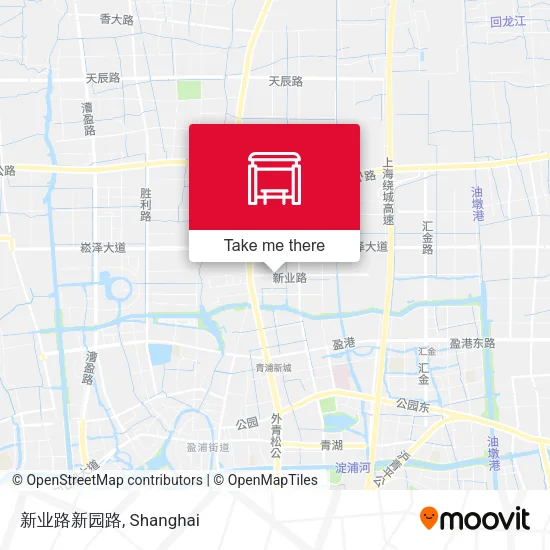 新业路新园路 map