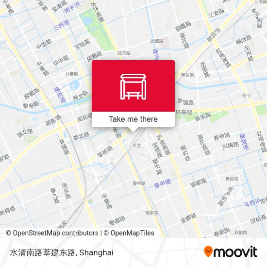 水清南路莘建东路 map
