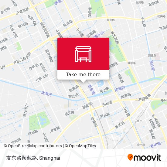 友东路顾戴路 map