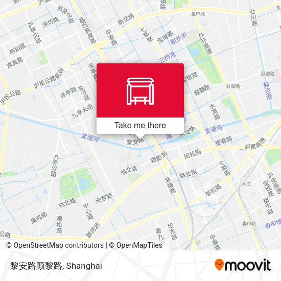 黎安路顾黎路 map