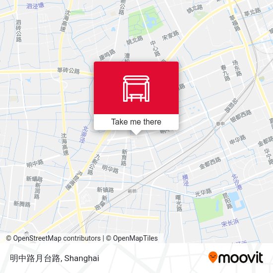 明中路月台路 map