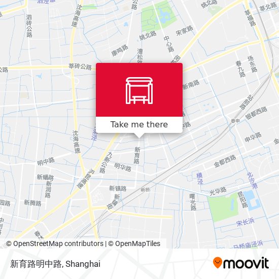 新育路明中路 map