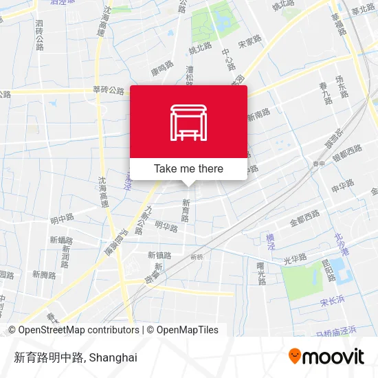 新育路明中路 map