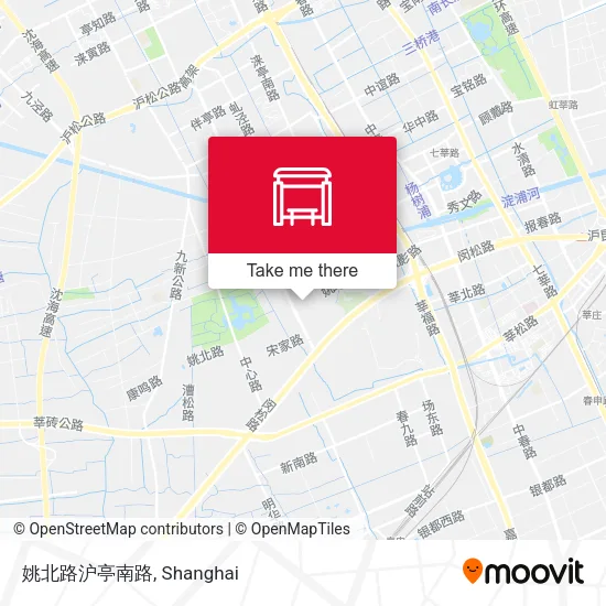 姚北路沪亭南路 map