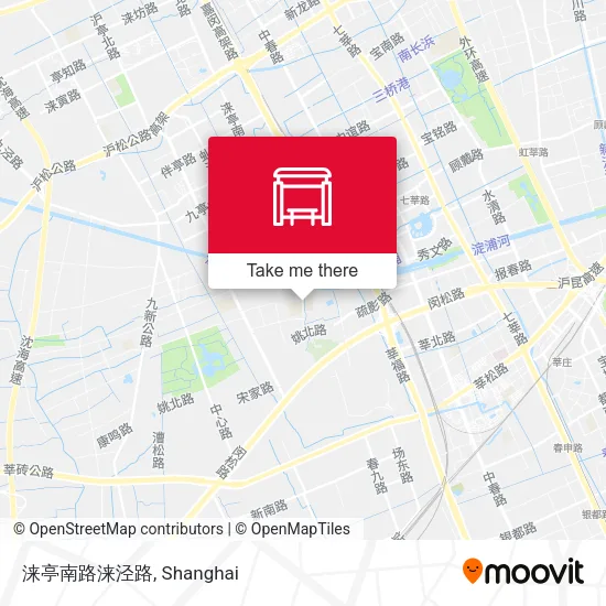 涞亭南路涞泾路 map