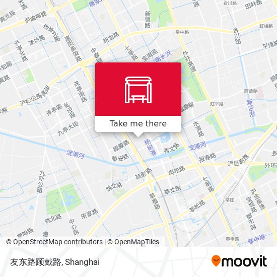 友东路顾戴路 map