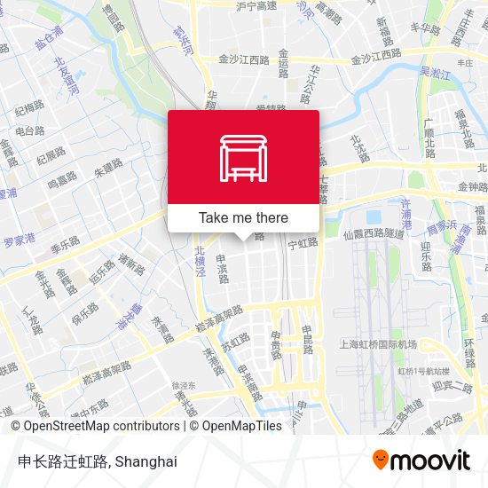 申长路迁虹路 map
