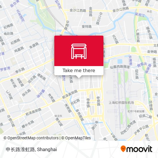 申长路淮虹路 map