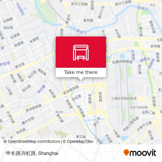 申长路兴虹路 map