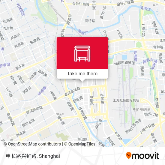 申长路兴虹路 map