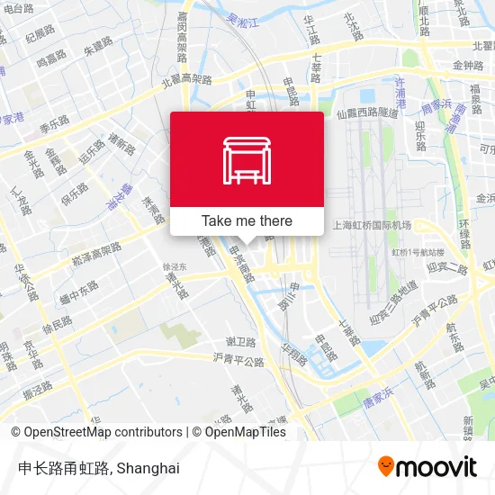 申长路甬虹路 map