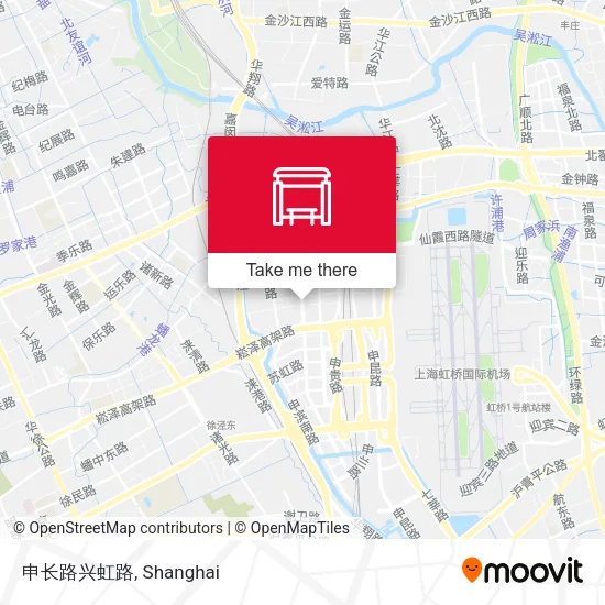 申长路兴虹路 map