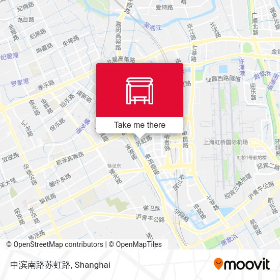 申滨南路苏虹路 map