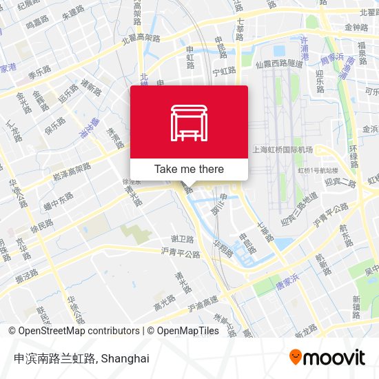 申滨南路兰虹路 map