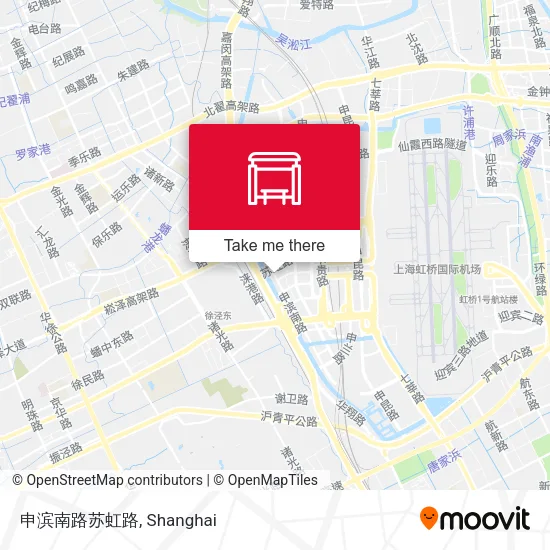 申滨南路苏虹路 map