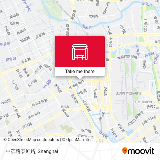 申滨路泰虹路 map
