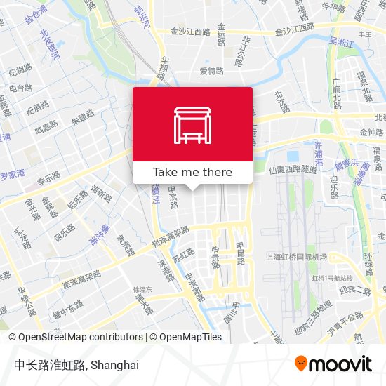 申长路淮虹路 map