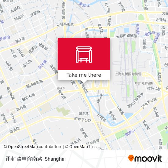 甬虹路申滨南路 map