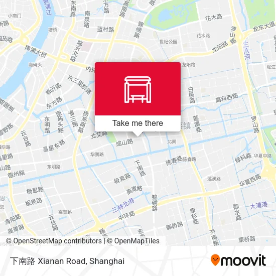 下南路 Xianan Road map