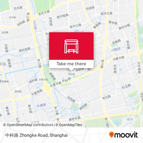 中科路 Zhongke Road map