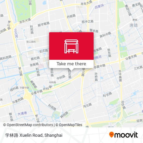 学林路 Xuelin Road map