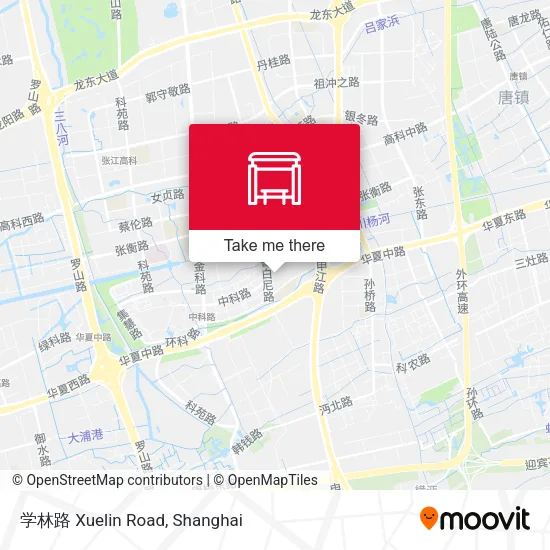 学林路 Xuelin Road map