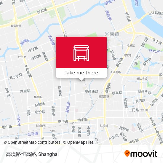 高境路恒高路 map