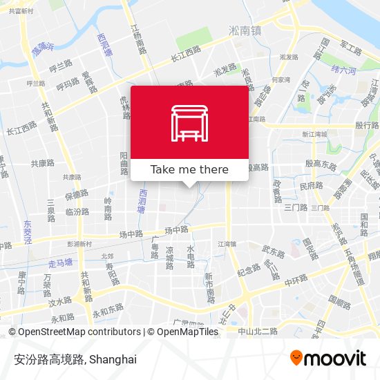 安汾路高境路 map