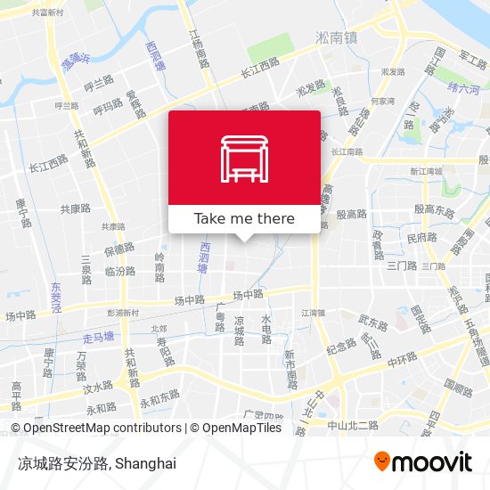 凉城路安汾路 map