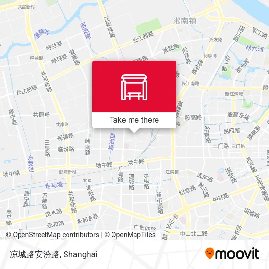 凉城路安汾路 map