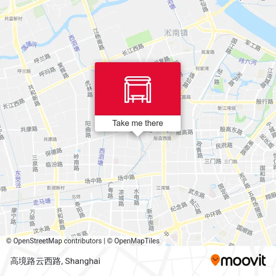 高境路云西路 map