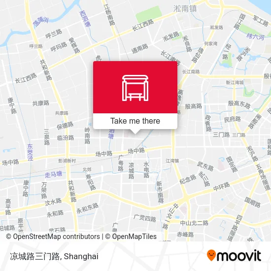 凉城路三门路 map
