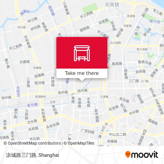 凉城路三门路 map