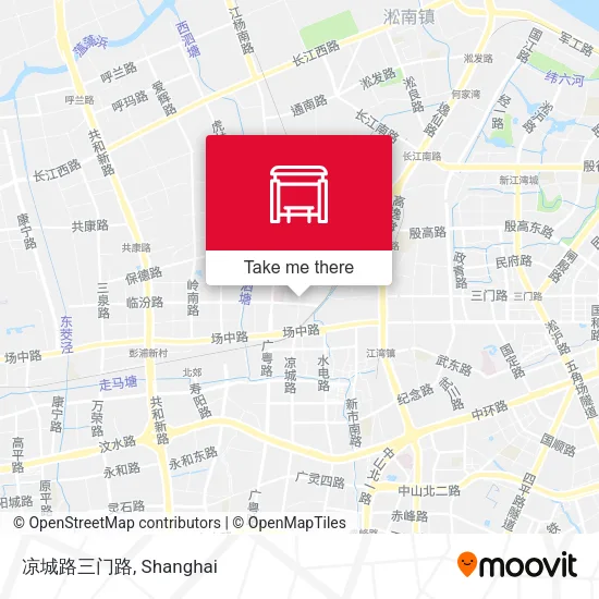 凉城路三门路 map