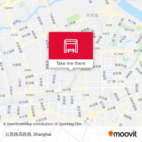 云西路高跃路 map