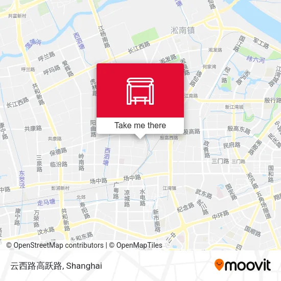 云西路高跃路 map