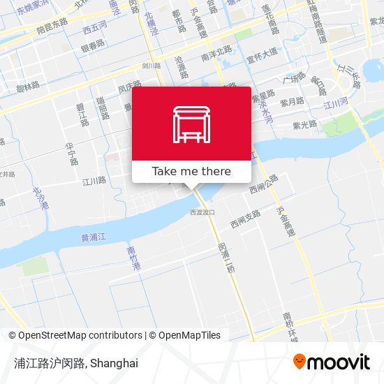 浦江路沪闵路 map