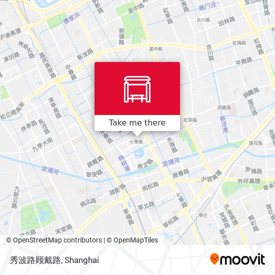 秀波路顾戴路 map