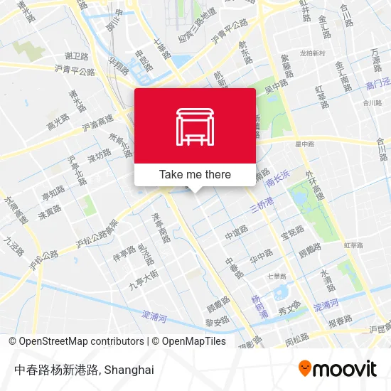 中春路杨新港路 map