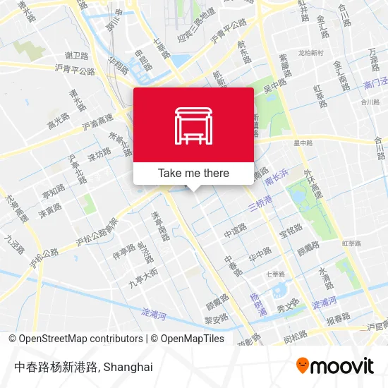 中春路杨新港路 map