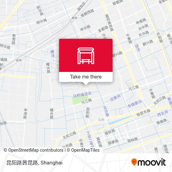 昆阳路茜昆路 map